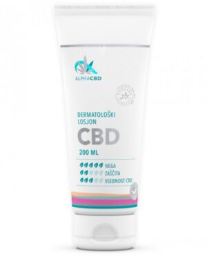 Dermatološki losjon, Alpha CBD, 200 ml