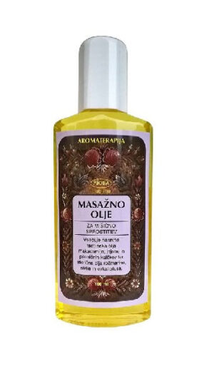 Masažno olje za mišično sprostitev, MIOBA, 100 ml