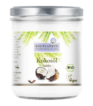 Kokosovo olje, dezodorirano, brez vonja - Bio Planete, 400 ml