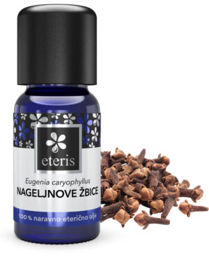 Nageljnove žbice (eterično olje) Eugenia caryophyllus, 10ml Eteris