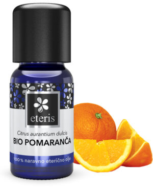 Pomaranča (BIO eterično olje) Citrus aurantium dulcis, 10ml Eteris