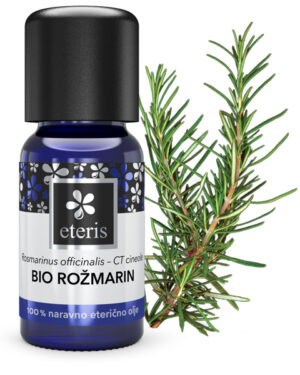 Rožmarin (BIO eterično olje, CT cineole) Rosmarinus officinalis, 10ml Eteris