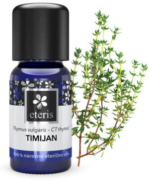 Timijan (eterično olje, CT timol) Thymus vulgaris, 10ml Eteris