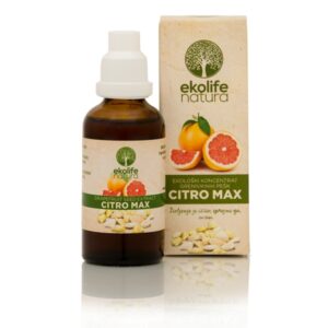 CITRO MAX ekološki koncentrat grenivkinih pešk, 50ml