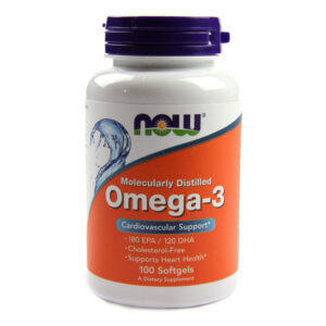 Omega-3 1000 mg Now, 100 mehkih kapsul