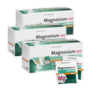 Magnezij 400  v prašku, 60 vrečic po 2,1 g SANCT BERNHARD