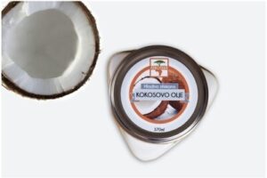Hladno stiskano kokosovo olje 370ml