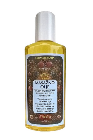 Masažno olje za sprostitev pri stresu in živčni napetosti, MIOBA, 100 ml