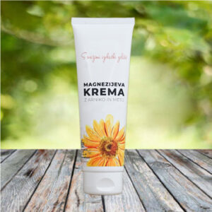 MAGNEZIJEVA KREMA z arniko in meto, Cvetka